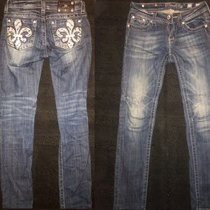 Miss Me Skinny Jeans, Great Condition, Size 12, Skinny